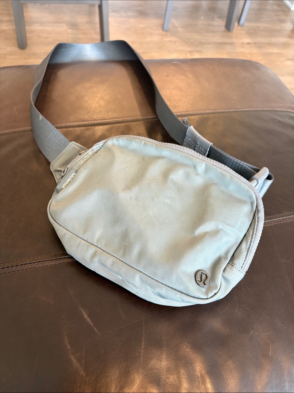 lululemon athletica Light Gray Sling Belt Bag
